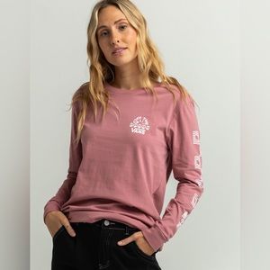 Vans Off The Wall Silent Mode Oversized Long Sleeve Tee